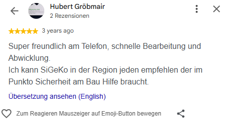 Bewertung SIGEKO IN DER REGION