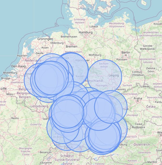 SiGeKo-Netzwerk in Deutschland