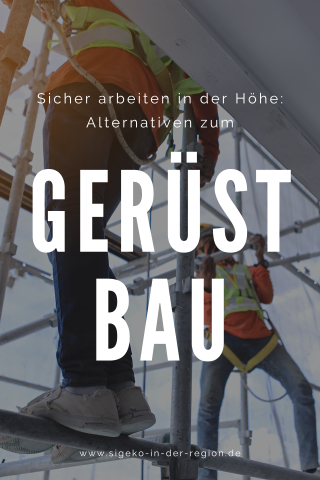 Titelbild "Sicher arbeiten in der Höhe: Alternativen zum Gerüstbau"